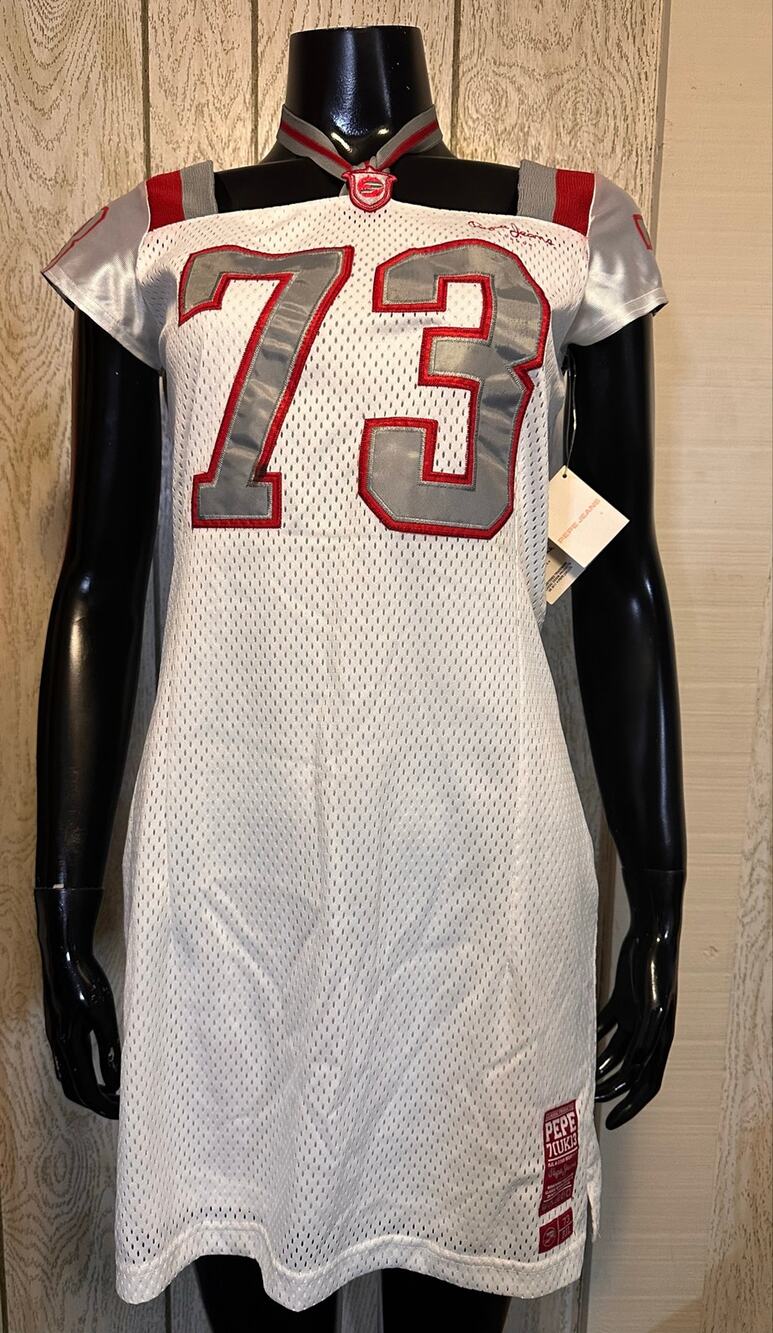 Original Y2K ‘Pepe Jeans’ Jersey Mesh Dress #73 Deadstock With Tags ~ RARE FIND